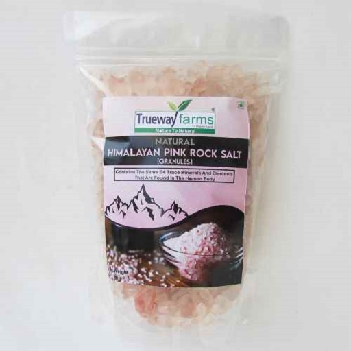 HIMALYAN PINK ROCK SALT (GRANULES), 100% NATURAL